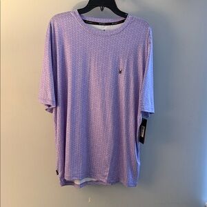 Spyder Lavender Graphic Men's Short Sleeve Tee